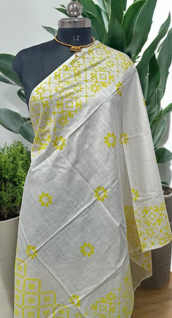 Pure Cotton Masterpiece Dupatta/ Stole