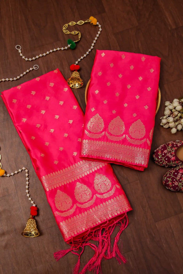 Banarasi 2 pc Paithani Salwar Suit - Leheriya