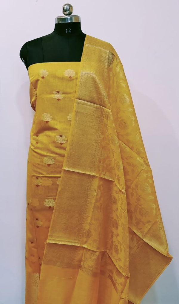 Banarasi 3 pc Salwar Suit - Leheriya