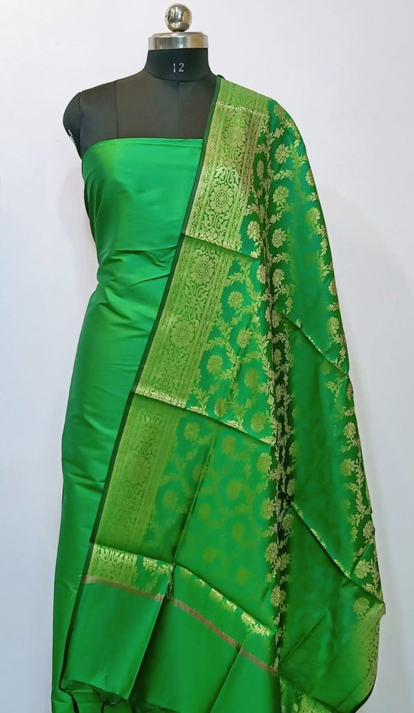 Banarasi 3 pc Salwar Suit - Leheriya