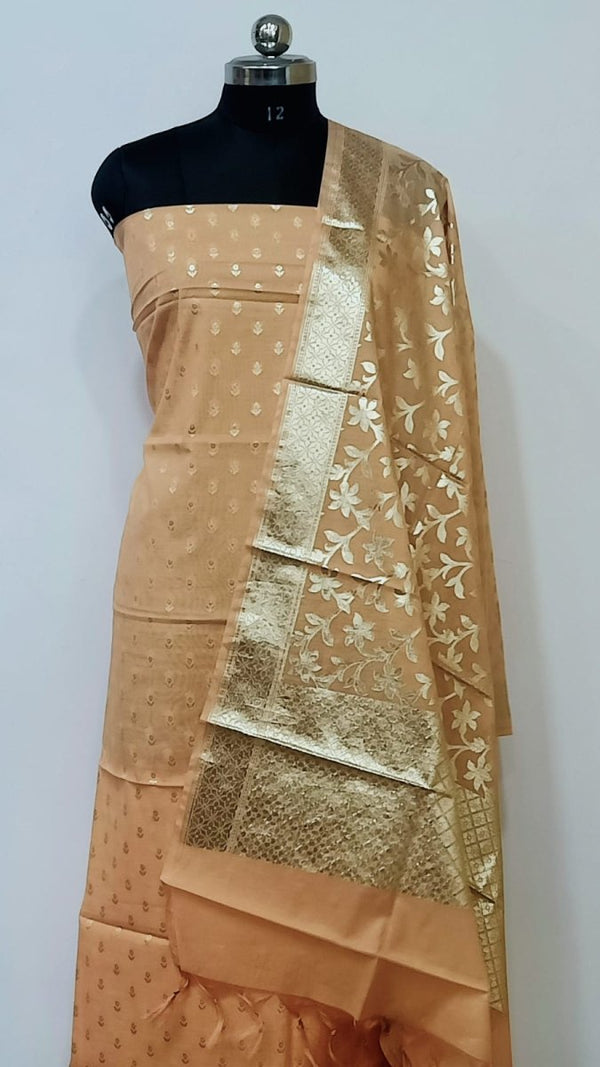 Banarasi 3 pc Salwar Suit - Leheriya