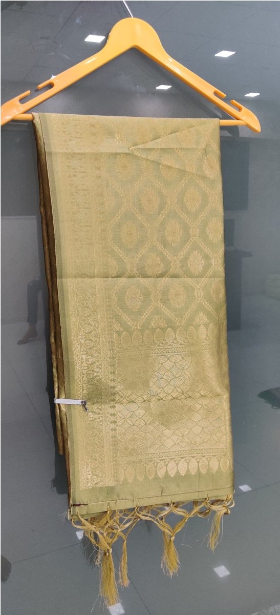 Banarasi Jacquard Weaving Patola Silk Dupatta - Leheriya