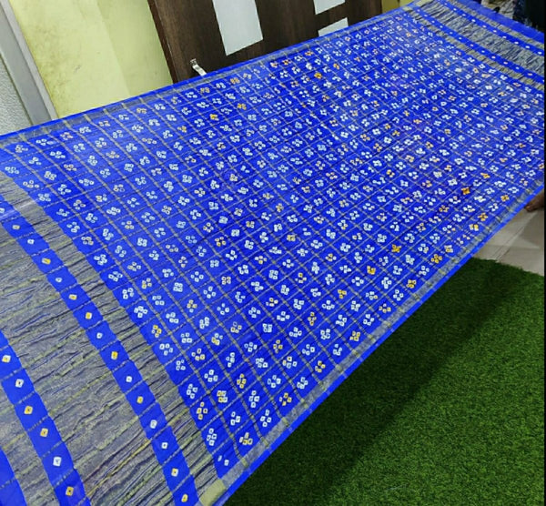 Bandhani Silk Ghatchola Dupattas - Leheriya