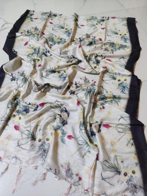 Bhagalpuri Digital Print Dupatta - Leheriya