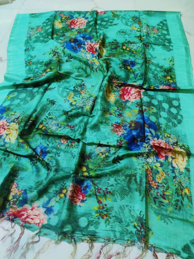 Bhagalpuri Digital Print Dupatta - Leheriya