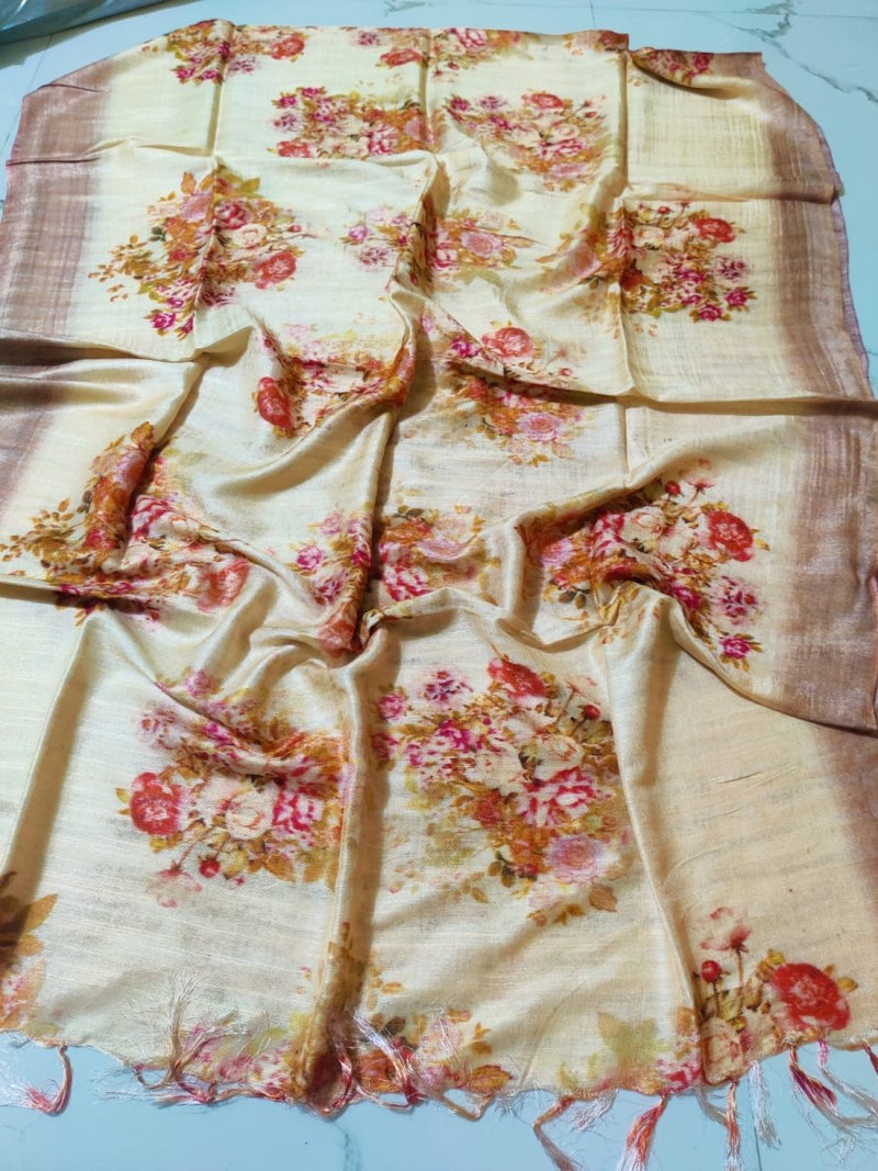 Bhagalpuri Digital Print Dupatta - Leheriya