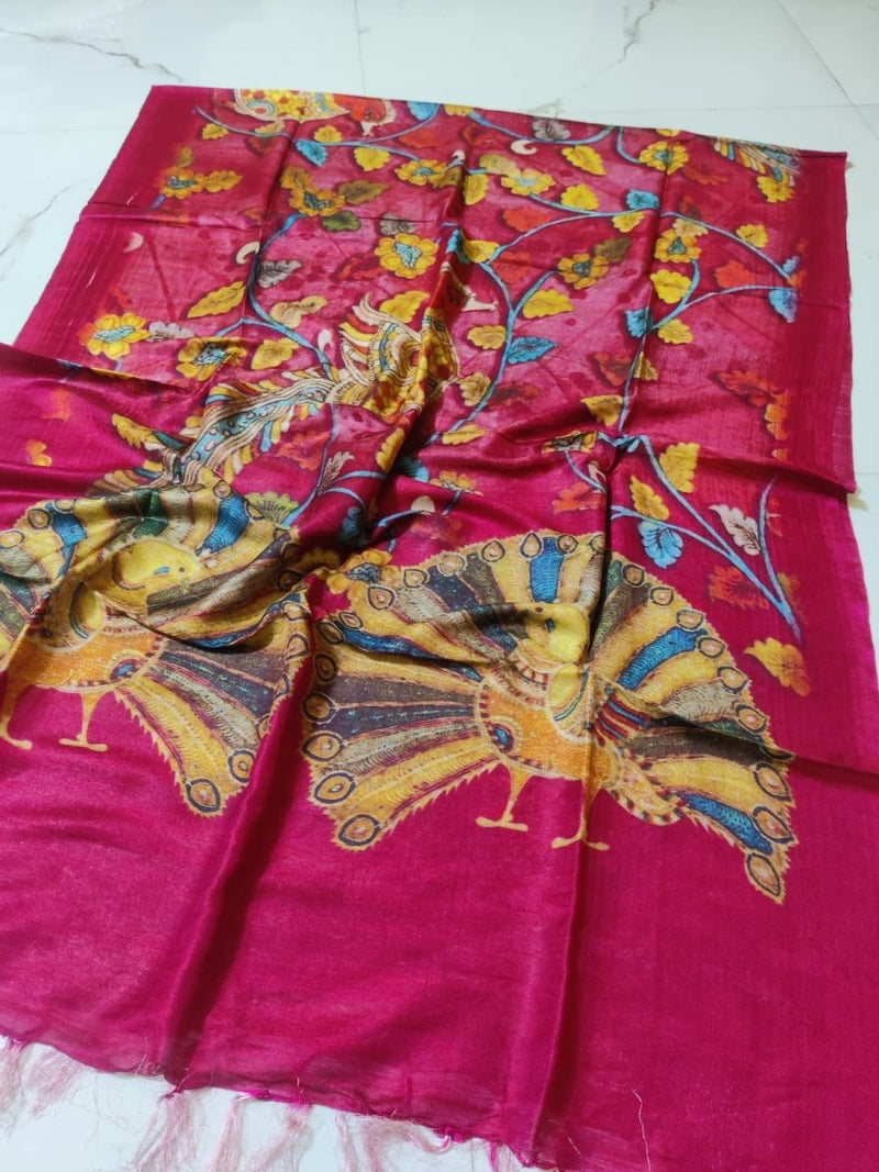 Bhagalpuri Digital Print Dupatta - Leheriya