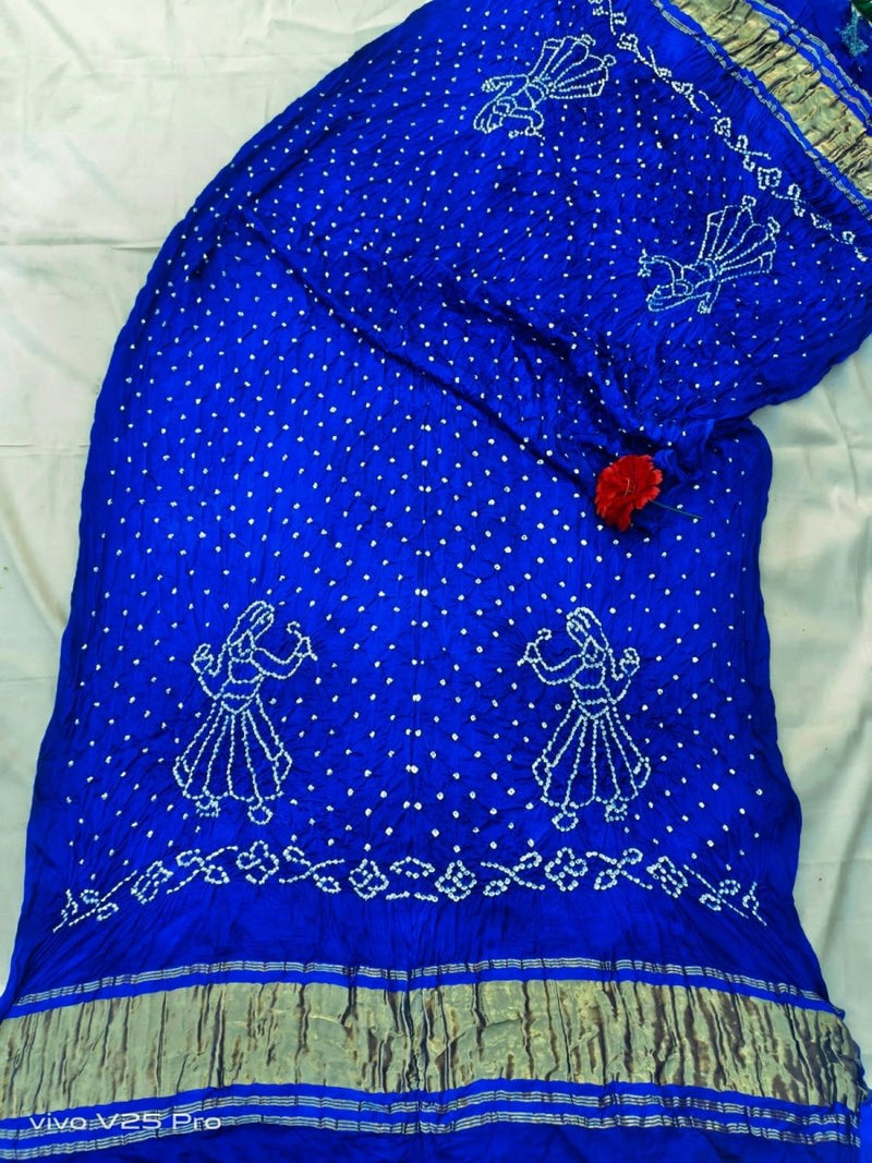 Designer Modal Silk Dupatta - Leheriya