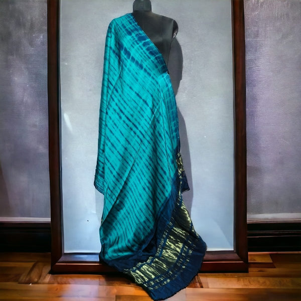 Designer Modal Silk Shibori Dupatta - Leheriya