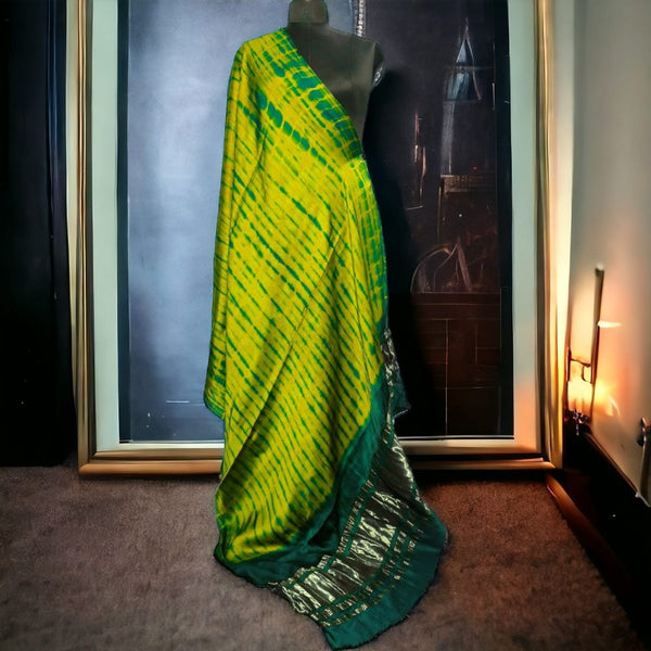 Designer Modal Silk Shibori Dupatta - Leheriya