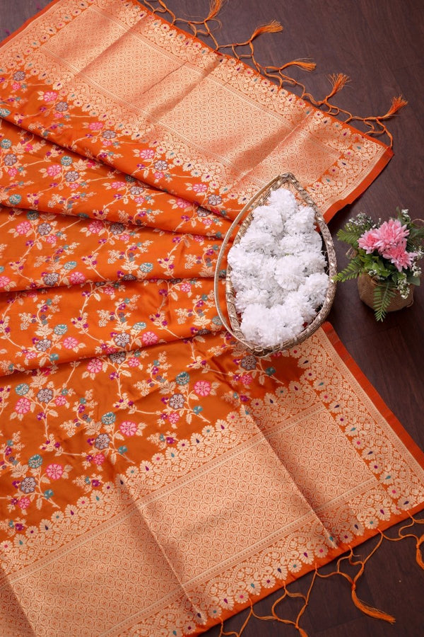 Elegant Paithani Silk Dupatta - Leheriya