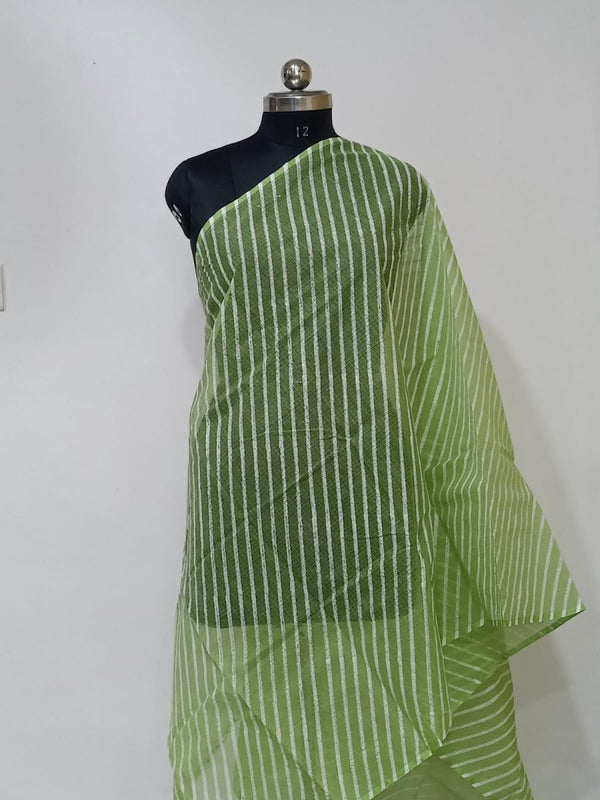 Kota Doria Cotton Dupatta - Leheriya