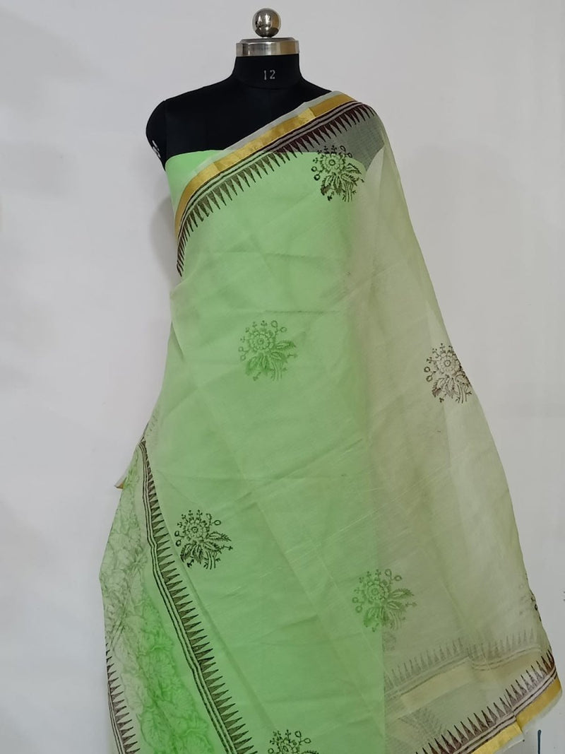 Kota Doria Cotton Dupatta - Leheriya