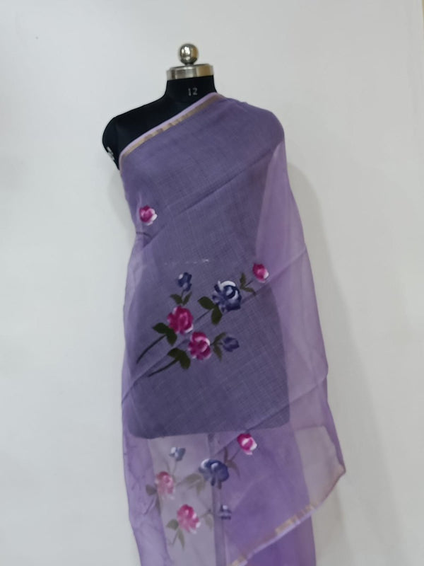 Kota Doria Cotton Dupatta - Leheriya