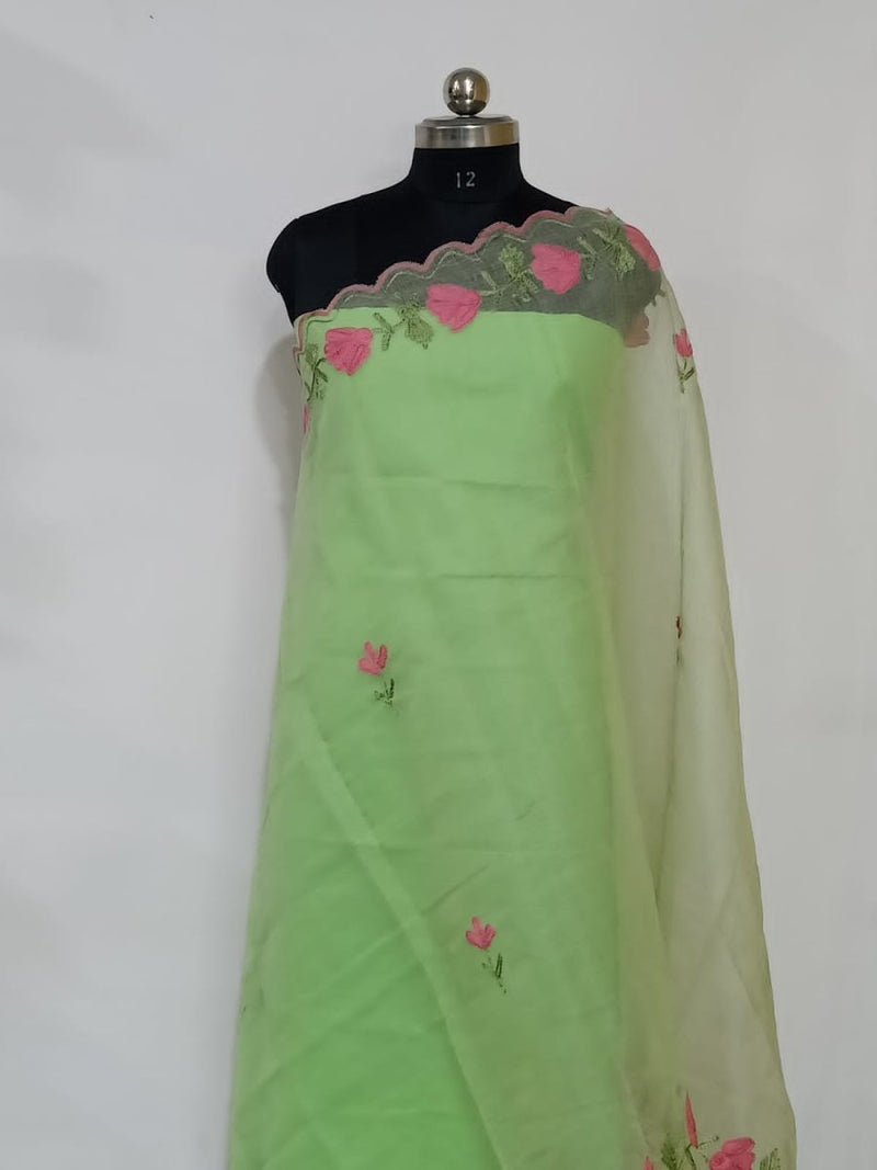 Kota Doria Cotton Dupatta - Leheriya