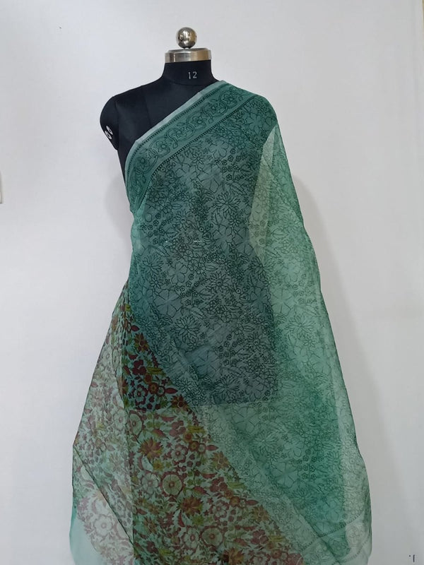 Kota Doria Cotton Dupatta - Leheriya