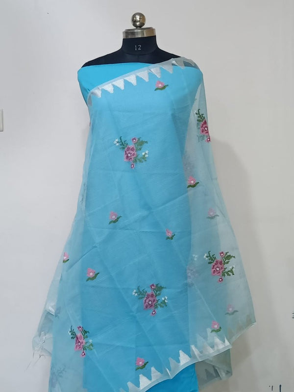 Kota Doria Cotton Dupatta - Leheriya