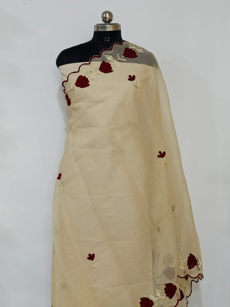 Kota Doria Cotton Dupatta - Leheriya