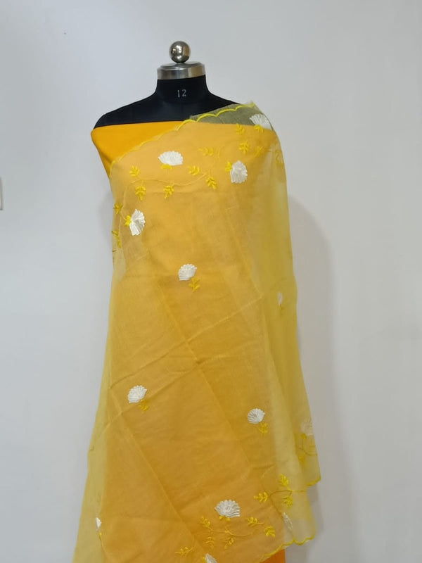 Kota Doria Cotton Dupatta - Leheriya