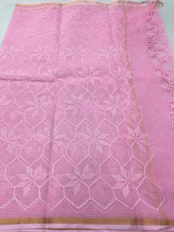 Kota Doria Pure Cotton Dupatta - Leheriya