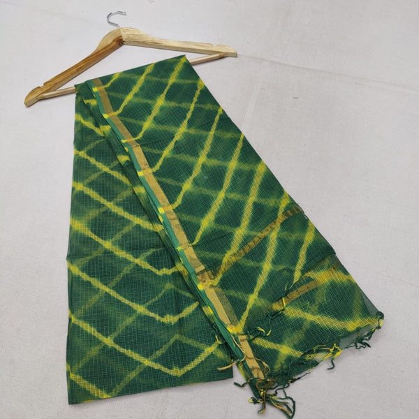 Kota Doria Pure Cotton Dupatta - Leheriya