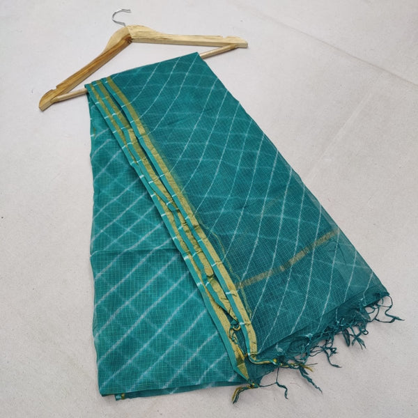 Kota Doria Pure Cotton Dupatta - Leheriya