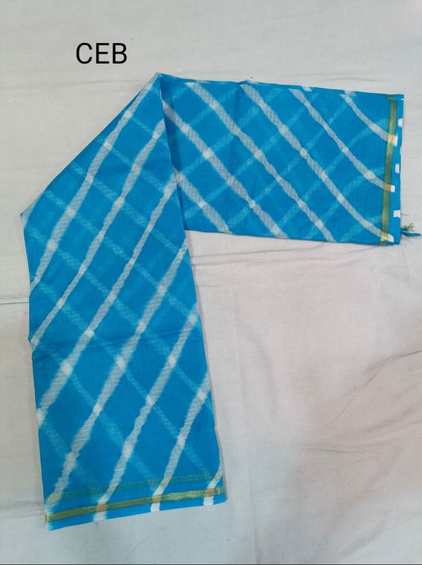 Kota Doria Pure Cotton Dupatta - Leheriya