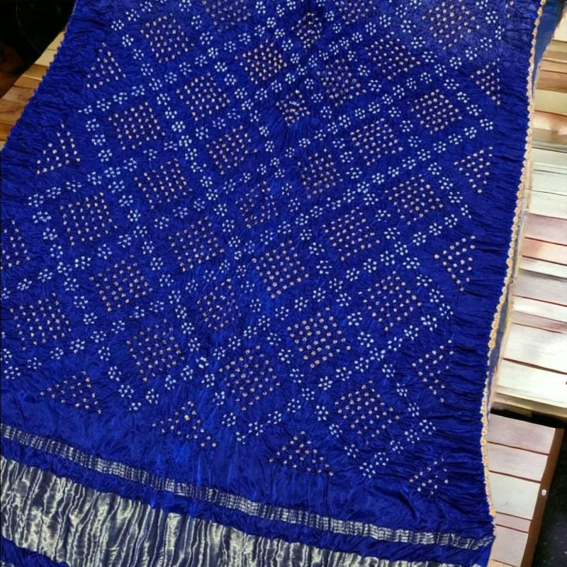 Leheriya Exclusive Modal Silk Bandhani Dupatta - Leheriya