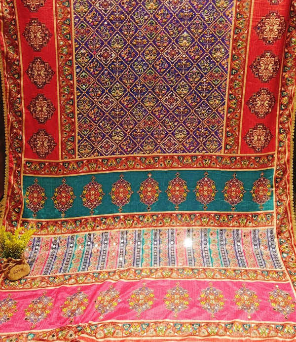 Pakistani Dupatta - Leheriya