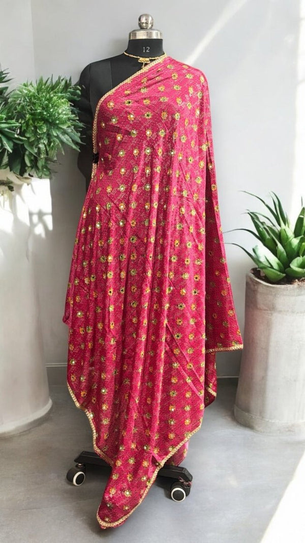 Pakistani Dupatta - Design 26 - Leheriya