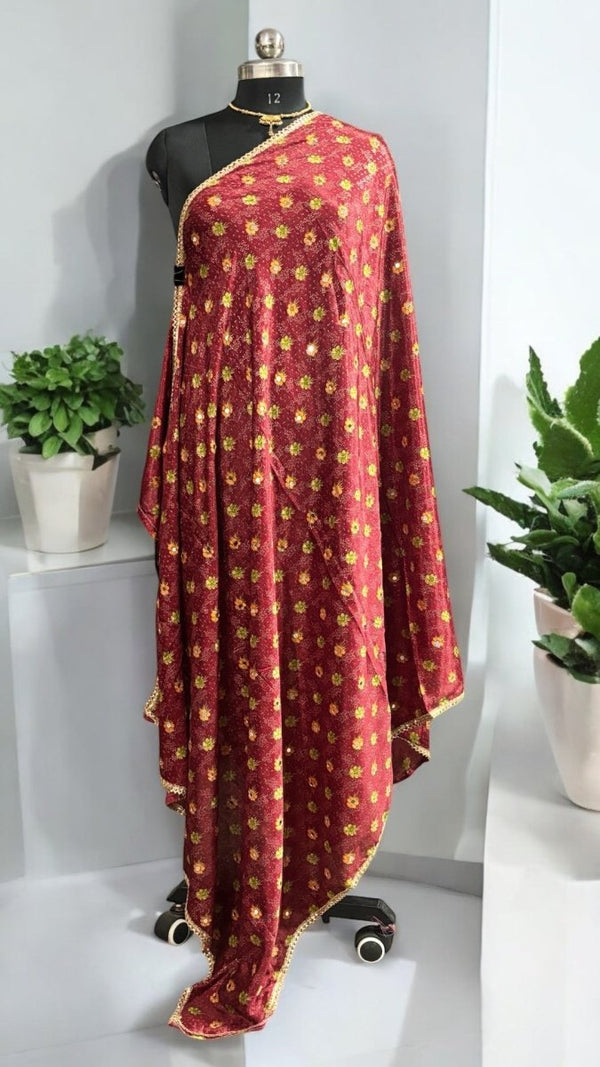 Pakistani Dupatta - Design 27 - Leheriya