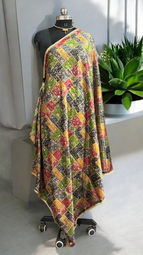 Pakistani Dupatta - Design 29 - Leheriya