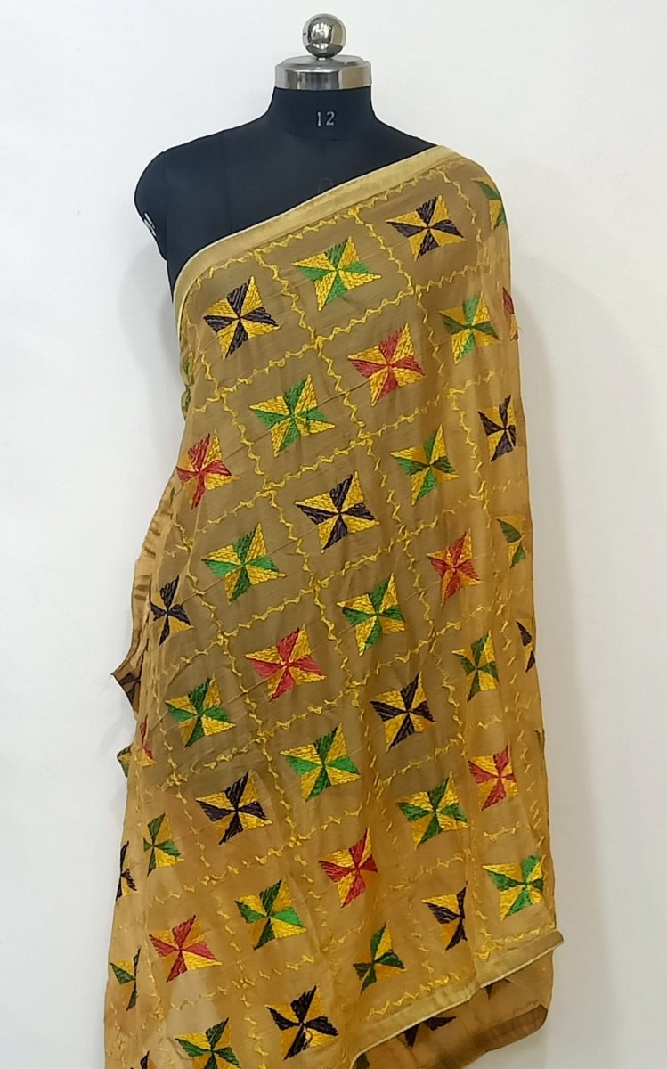 Phulkari Dupatta - Leheriya