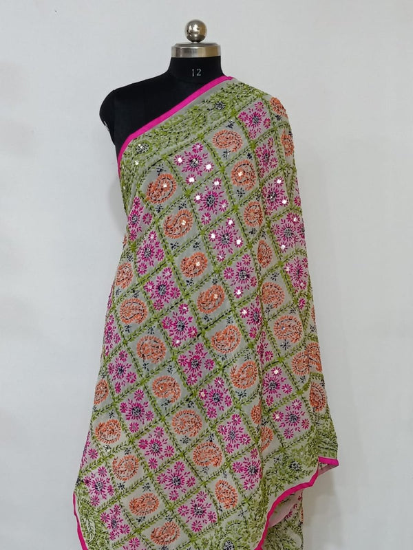 Phulkari Dupatta - Leheriya