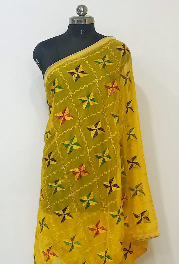 Phulkari Dupatta - Leheriya