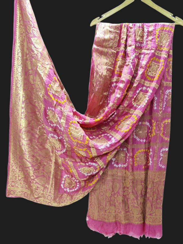 Premium Banarasi Bandhej Ghatchola Dupattas - Leheriya