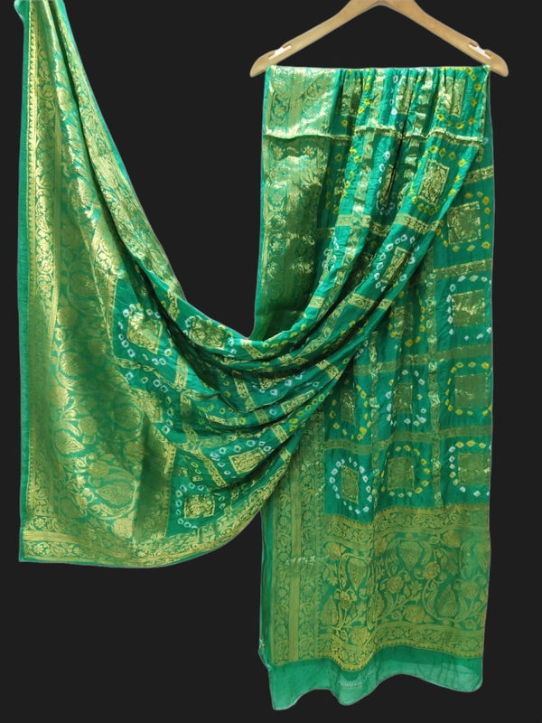 Premium Banarasi Bandhej Ghatchola Dupattas - Leheriya