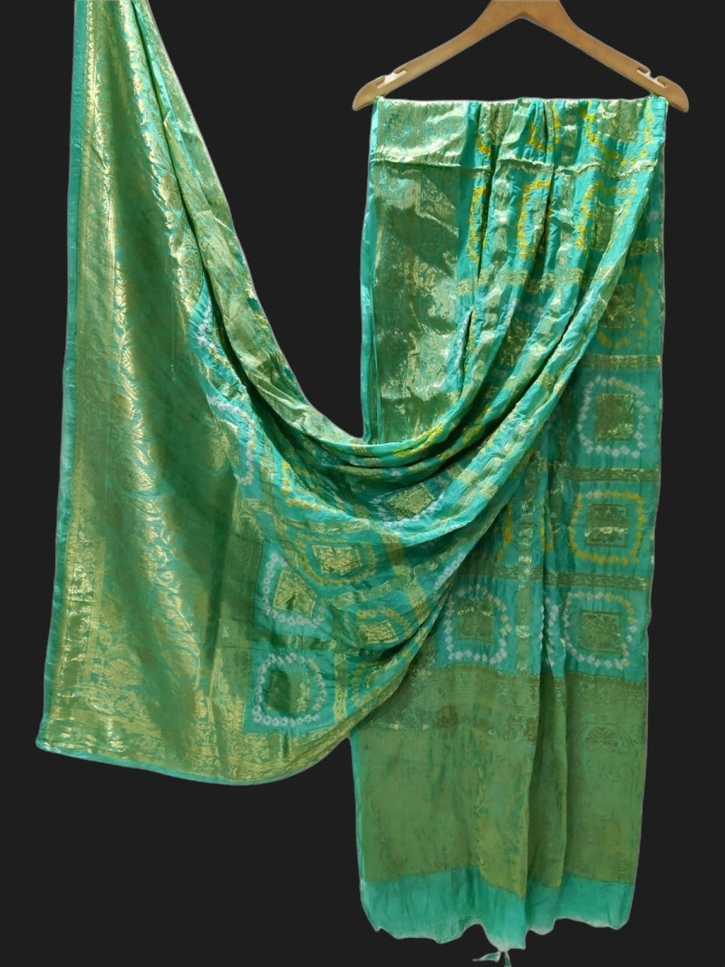 Premium Banarasi Bandhej Ghatchola Dupattas - Leheriya