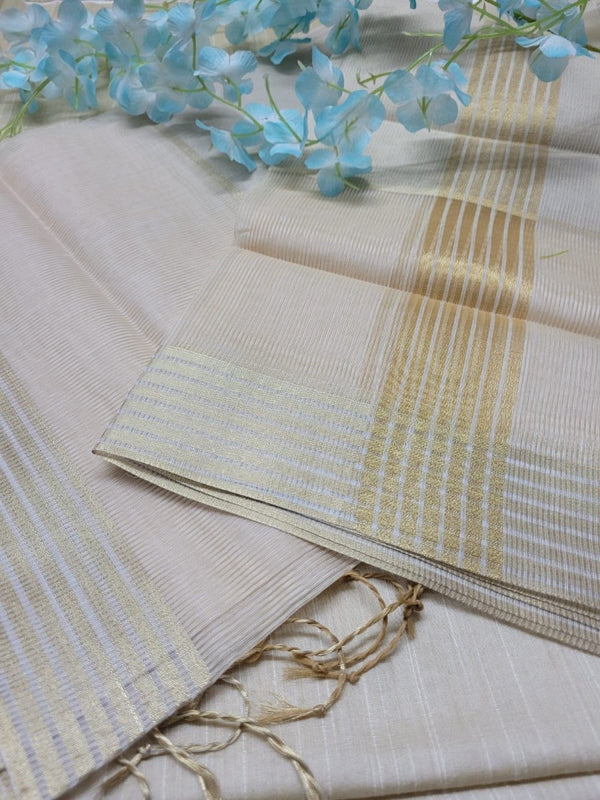 Premium Quality Silk Tissue Dupatta - Leheriya