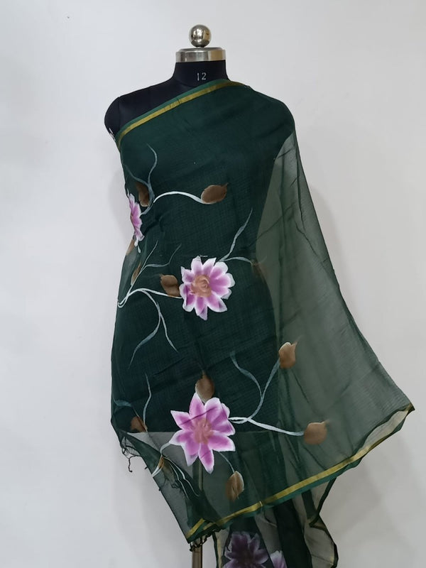 Pure Kota Doria Cotton Dupatta - Leheriya