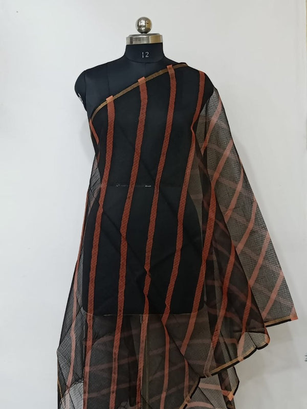 Pure Kota Doria Cotton Dupatta - Leheriya