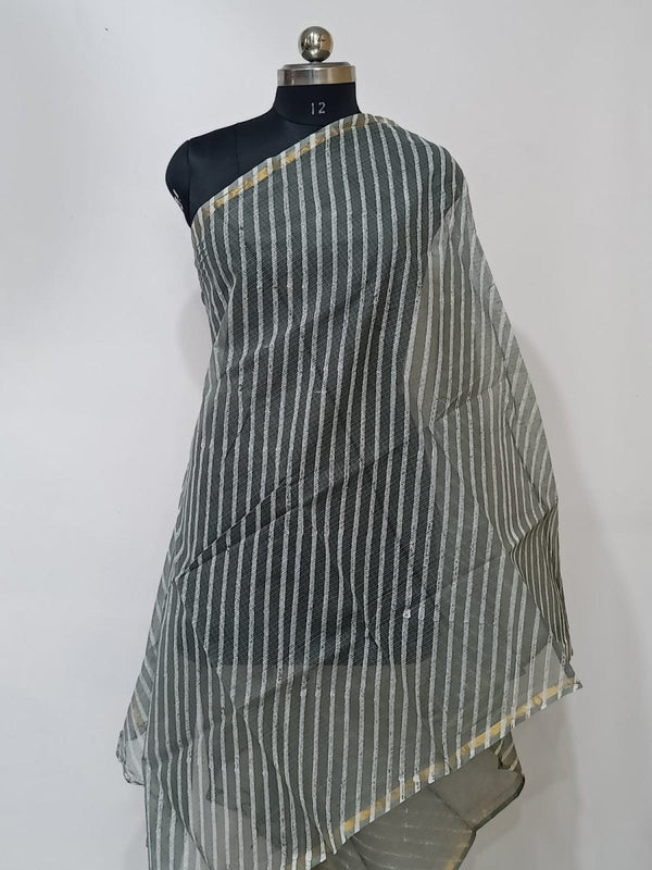 Pure Kota Doria Cotton Dupatta - Leheriya