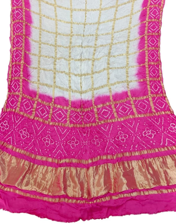 Pure Modal Silk Dupatta - Leheriya