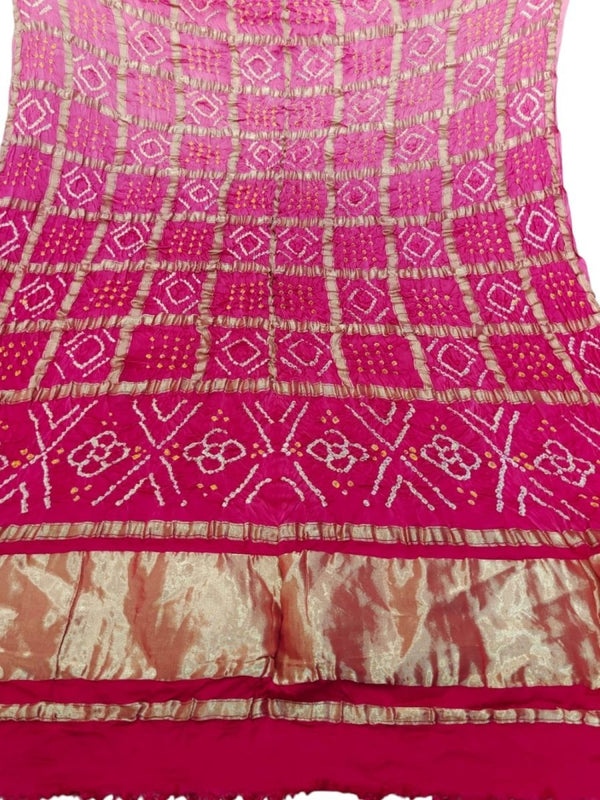 Pure Modal Silk Dupatta - Leheriya