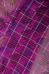 Purple Digital Print Dupatta - Leheriya