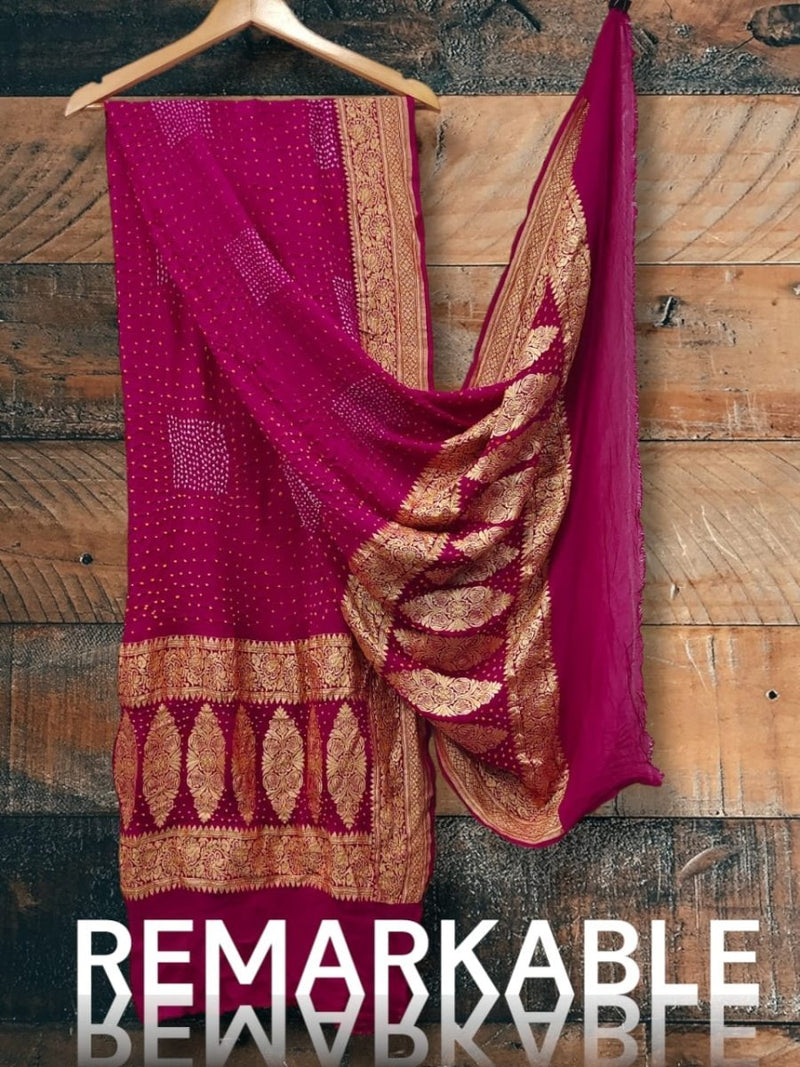 Rai Dani Bandhani Dupatta - Leheriya